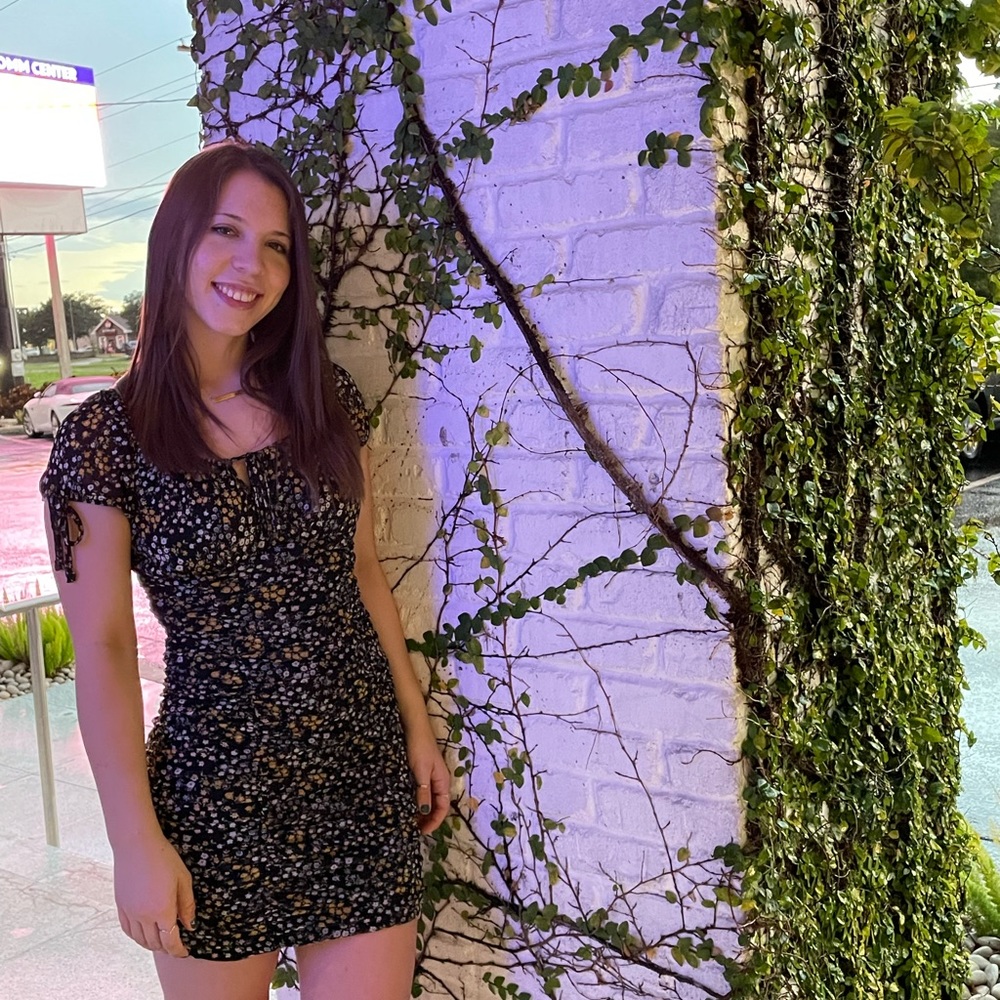 Ultra Flirt Floral Mini Dress